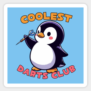 Darts penguin Magnet